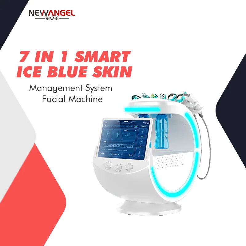 Новейший портативный вакуумный прибор для удаления черных точек, гидравлический уход за кожей, дермабразия, косметический прибор для лица