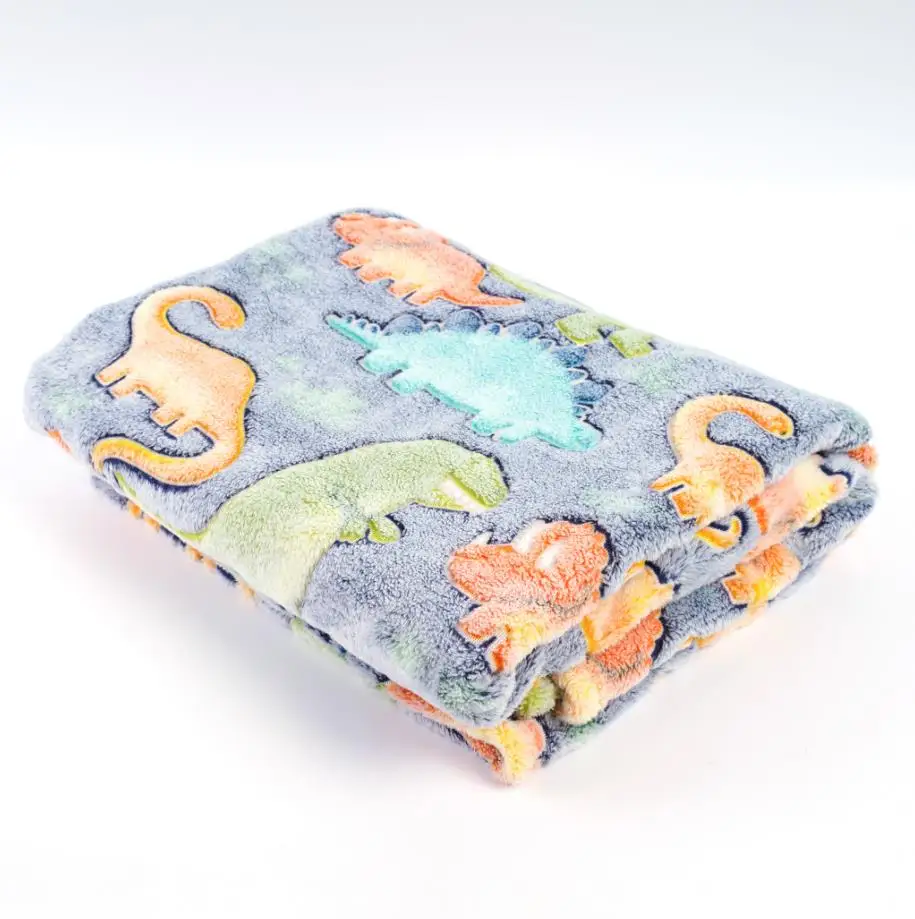 Фланелевые пушистые плюшевые флисовые одеяла с неоновым цветом в ночное время темное одеяло индивидуальным узором для детей