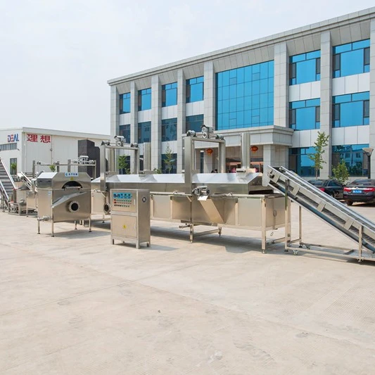 350kg/h Industrial Continuous Namkeen Automatic Fryer