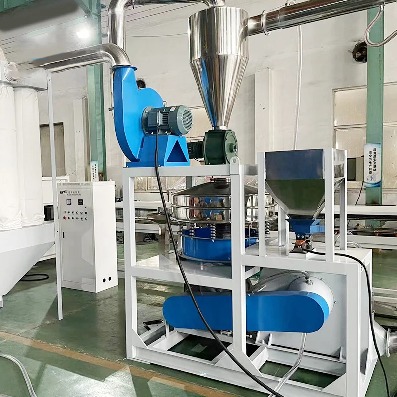 Industrial Plastic Pulverizer  Grinder Machine PP PVC PE Pulverizer Machine Plastic Crusher Machine