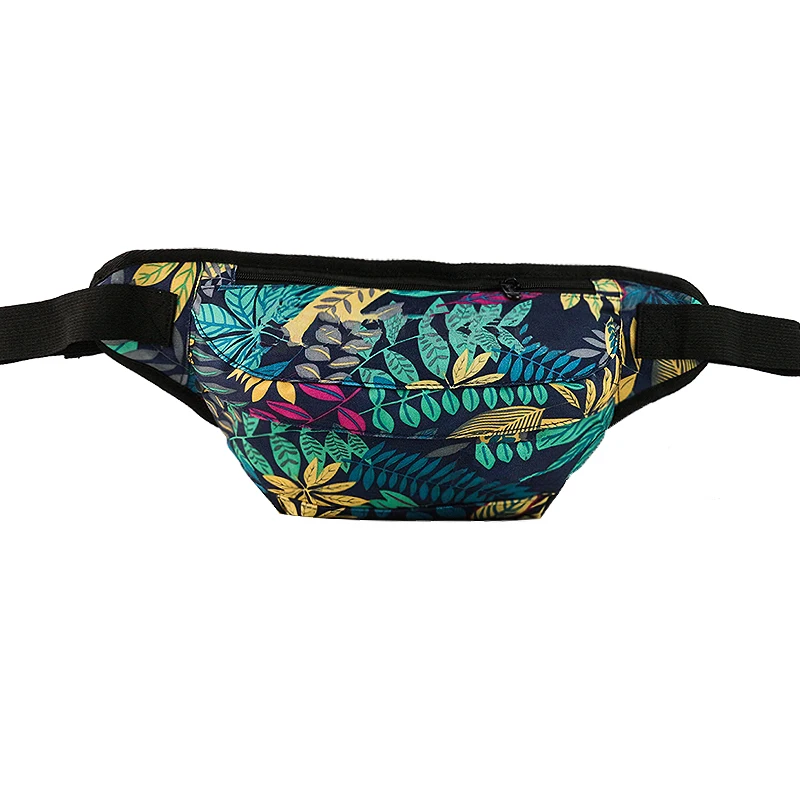 Oujia brand Fashion good quality outdoor sport customize fanny pack wholesale custom waist bag