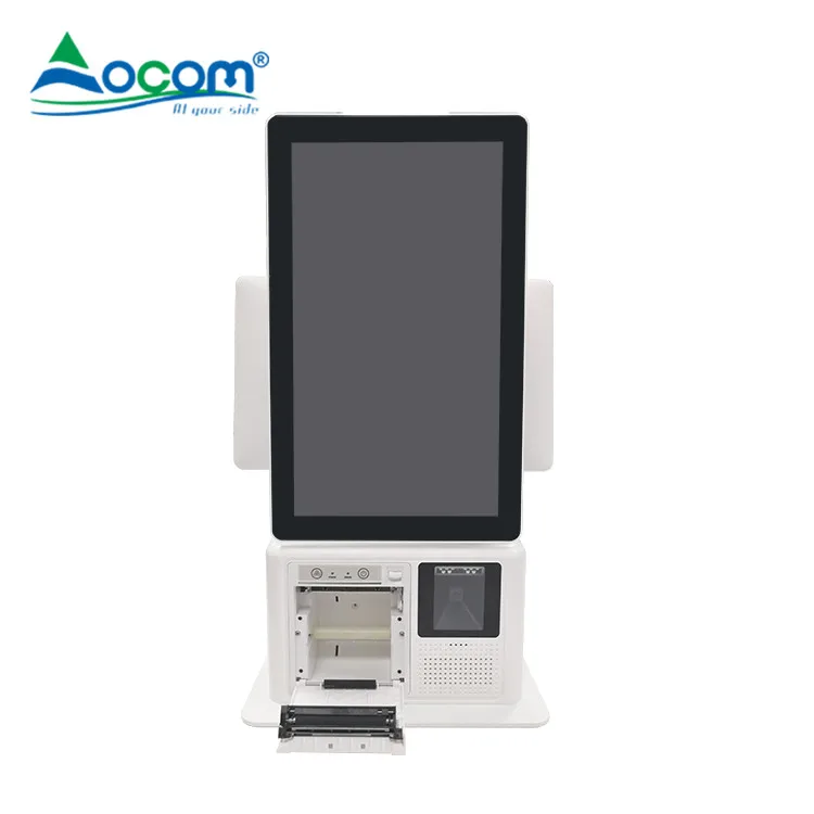 640*480 CMOS Scanner Counter Desk Store Cashier Wins Terminal Pos 80Mm Desktop Blue tooth Printer Impresora Pos Android System