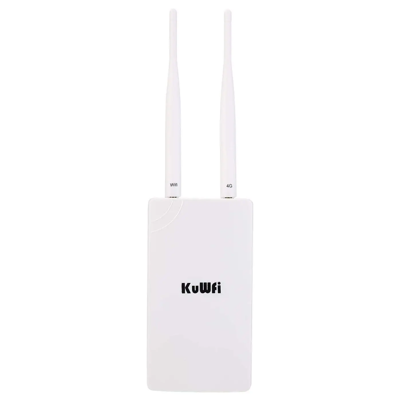 Good Quality KuWFi 4g Wifi Router Waterproof Router Outdoor 150mbps High Type Rate Router 4g lte with sim card slot