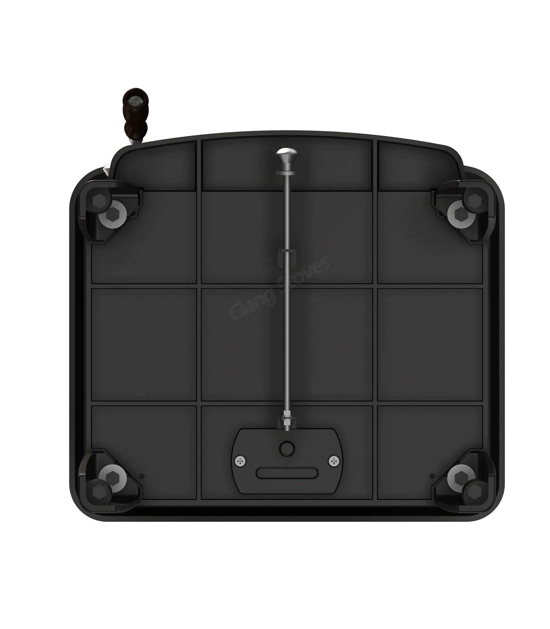 Cast Iron Coal Burning Stove Indoor Wood Stove Heating Smokeless Fire Stove