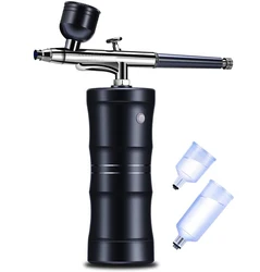 Mini air cordless nail airbrush machine paint gun makeup airbrush kit portable for models and with compressor