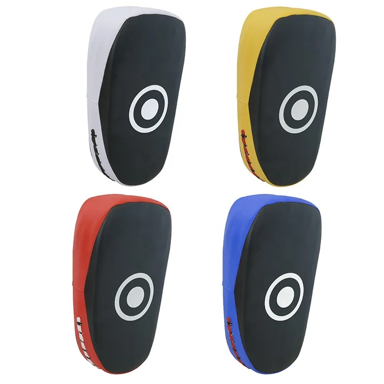Custom Logo Martial Arts Training Kicking Curve Pad Rectangle Target Arm Pad Focus Karate Pad Body Taekwondo Kick Shield