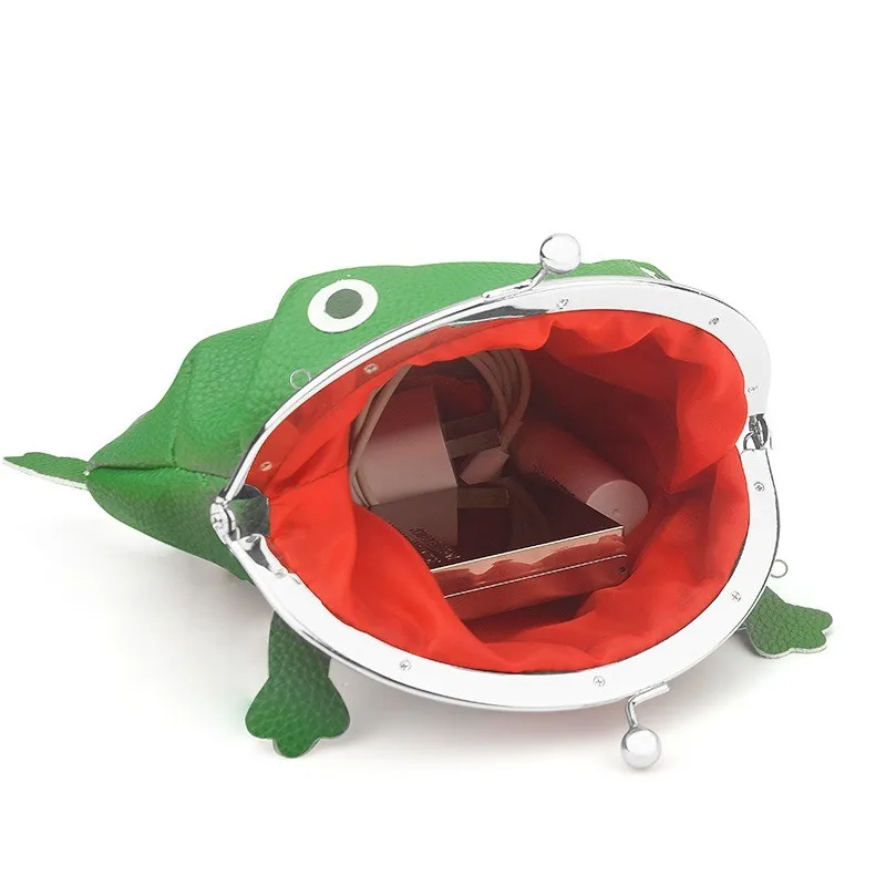 Cosplay Anime Frog Coin Purse Cute Pouch Wallet Small Money Bag Plush Toy Wallet