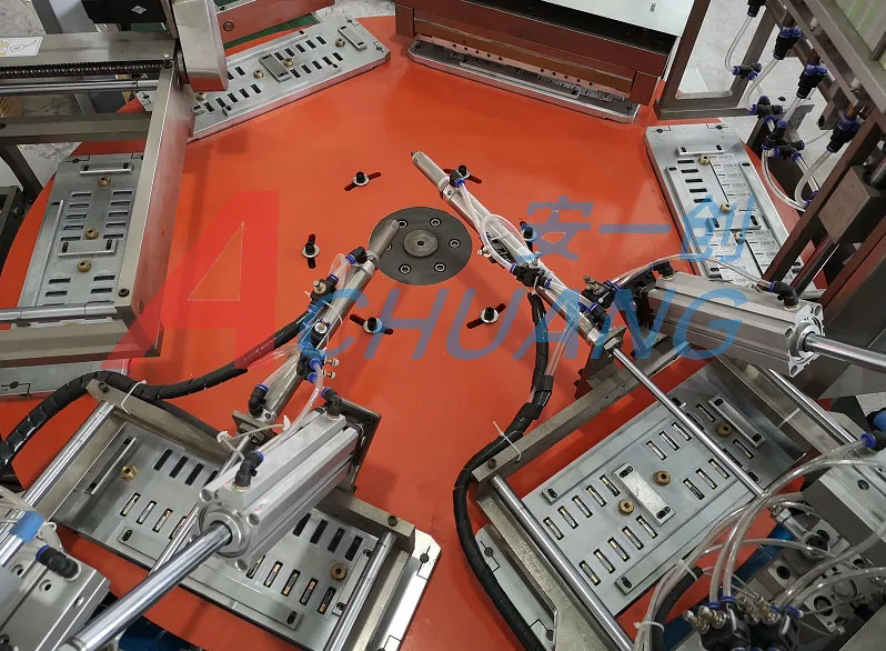 AC-350 Automatic card blister  packing machine for AA AAA battery  with auto battery feeder