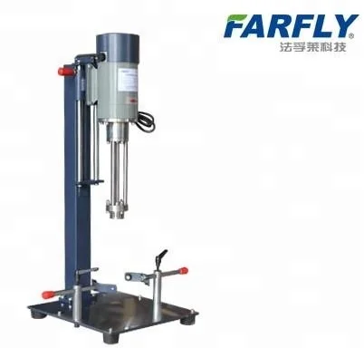 Emulsion Machine Emulsifying Homogenizer Mixer With Hydraulic Lifting FSL-IV Lab High-Shearing Dispersing Emulsifier Machine