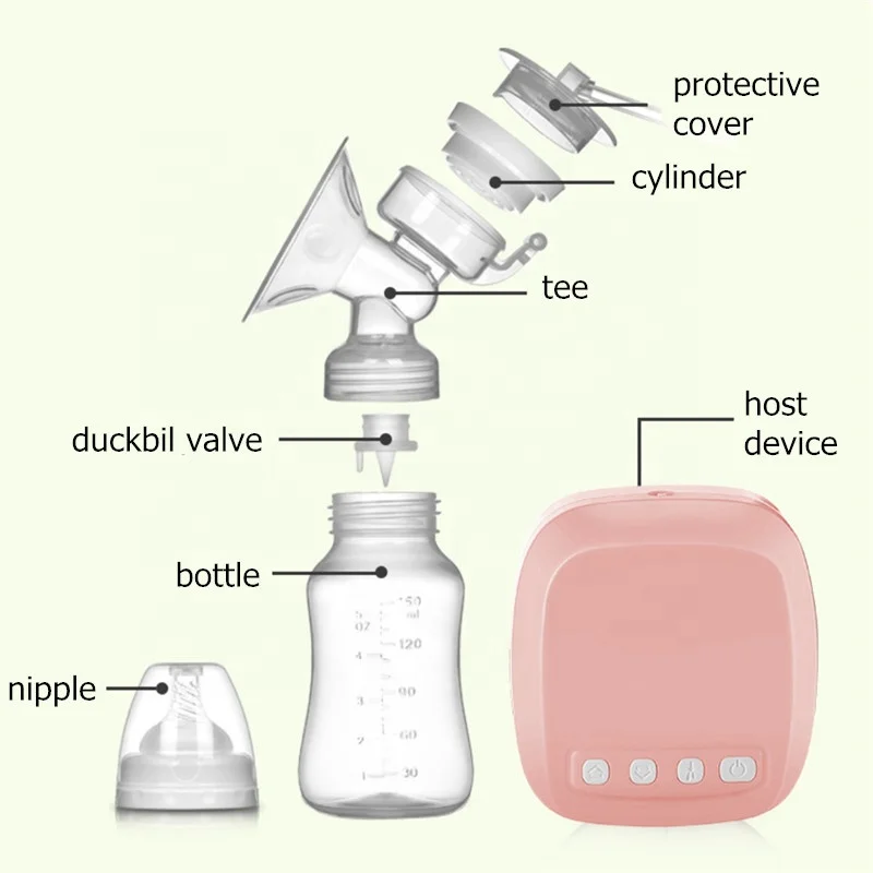 hot selling cheap bpa free baby milk breast feeding single electric breast pump