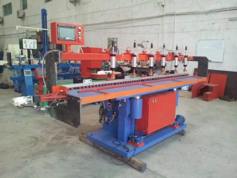 customized one Row Multi spindles  vertical  woodworking furniture simple  wood drilling machine wood boring machine