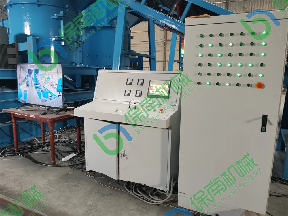 500T/D complete municipal solid waste sorting plant  system equipment/scrap recycling machine
