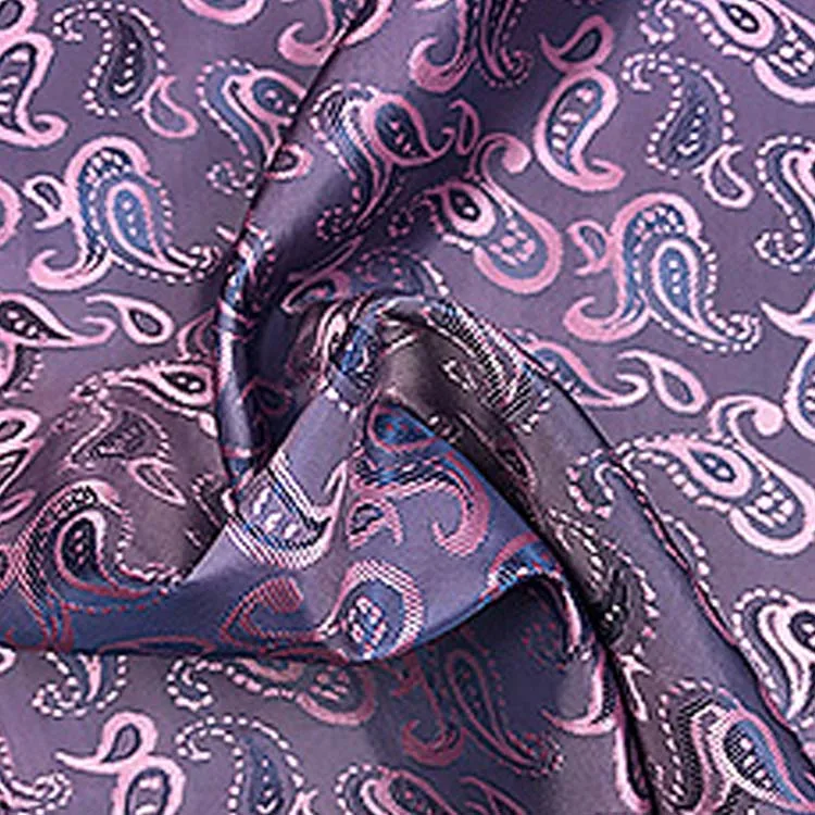 Wholesale price polyester brocade dress fabric national dress brocade fabric loquat flower suit lining brocade jacquard fabric