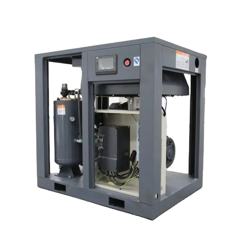 Langair 37 kw 50 hp Original Imported Variable Frequency Screw Air Compressor for General Industry