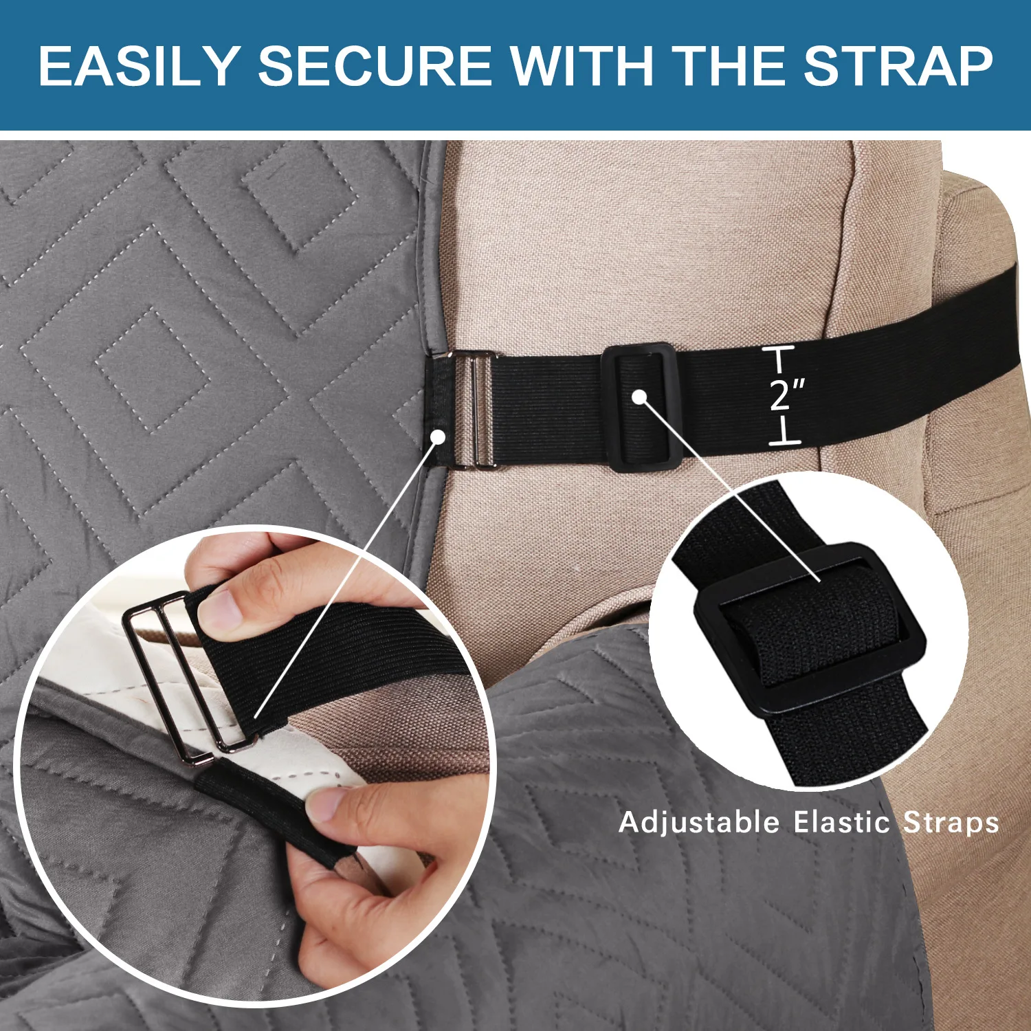 Pet Reversible Thickening Non slip Couch Cushion Sofa Cover Water Resistant Pet Furniture Protector Cover Dog Mat