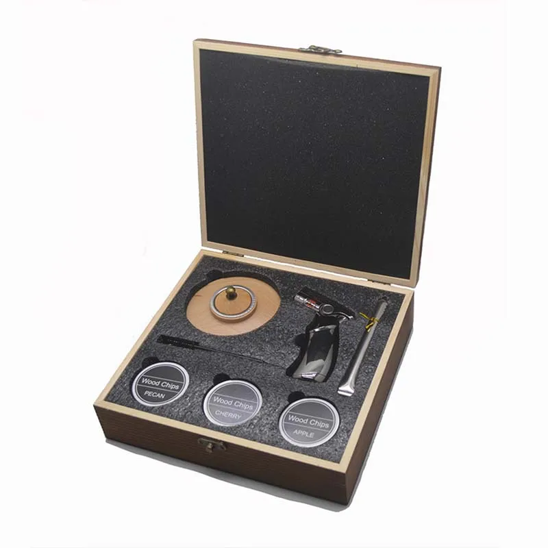 Whiskey Cocktail Smoker Kit for His Old Fashioned Christmas Drink Gift