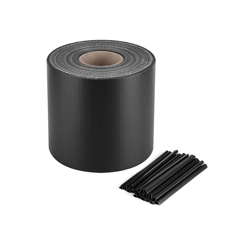 High quality pvc tarpaulin for garden privacy fence