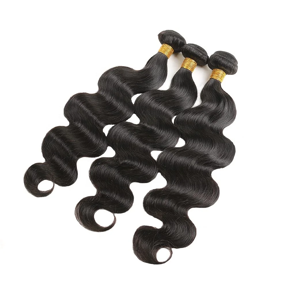 Brazilian Virgin Hair Body Wave Bundles 100% Unprocessed Human Hair Extensions Machine Double Weft Brazilian Hair Weave Bundles