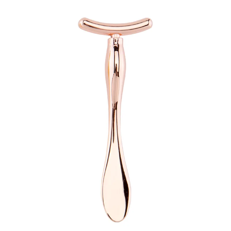 Metal Facial Lift Eye Cream Massage Spoon Beauty Bar Face Roller Face Cream Mask Spoon 3D Face Massage