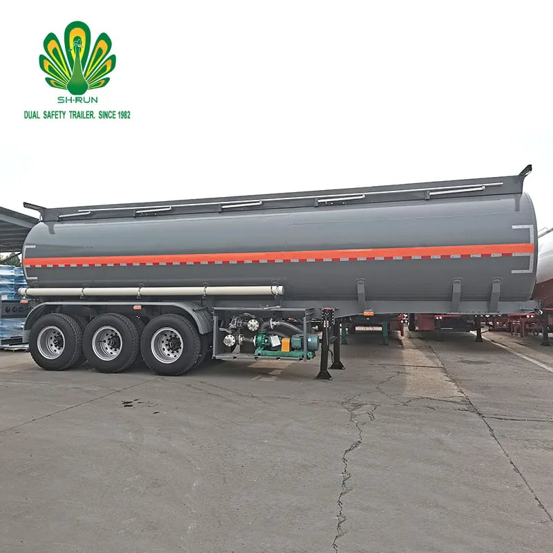 3 Axle Oil Fuel Tanker Diesel chemical liquid tanker semi trailer