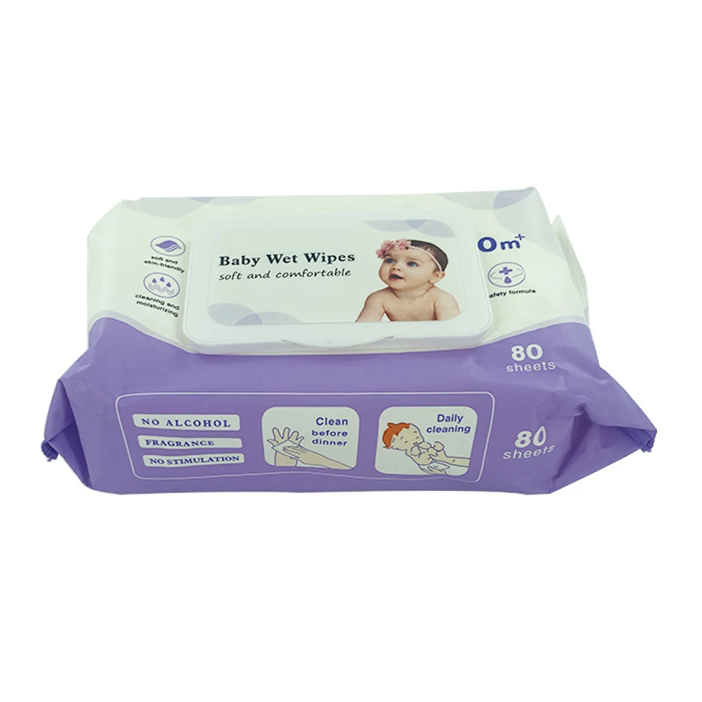Toallita Mojada Bebe Biodegradable Wet Wipe For Baby