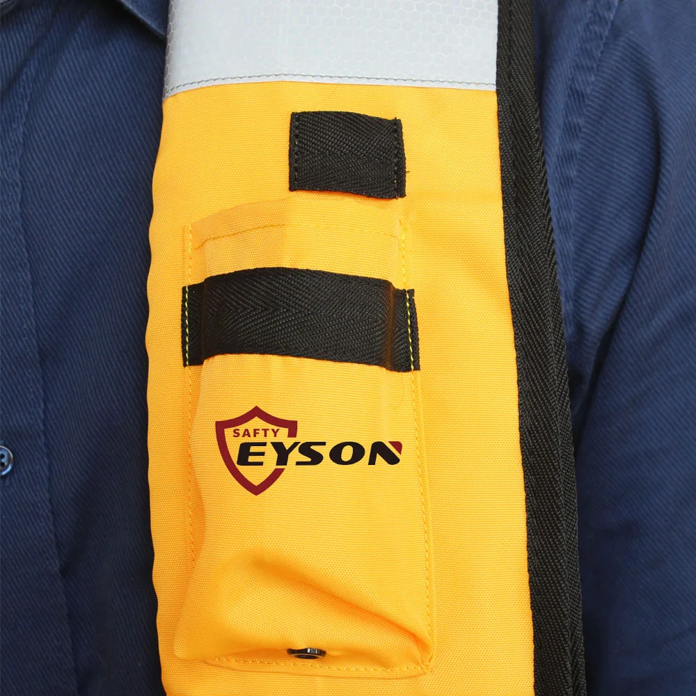 Eyson custom logo solas rescue adult pfd life jaket floating suit automatic snorkeling kayak marine inflatable life vest jacket