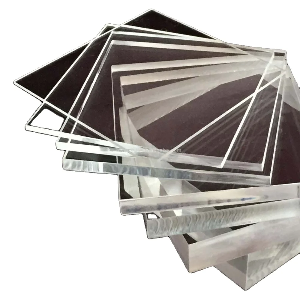 100% Pure Raw Lucite Material Acrylic for Advertisement