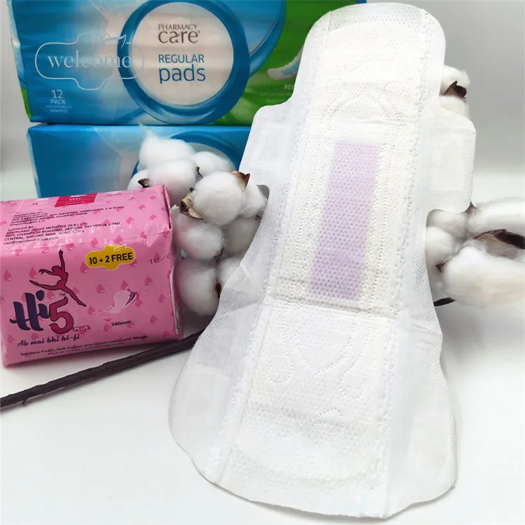 Trending Products 2024 Other Feminine Hygiene Eco Friendly Overnight Heavy Flow Sanitary Pads for Women Organic Napkin