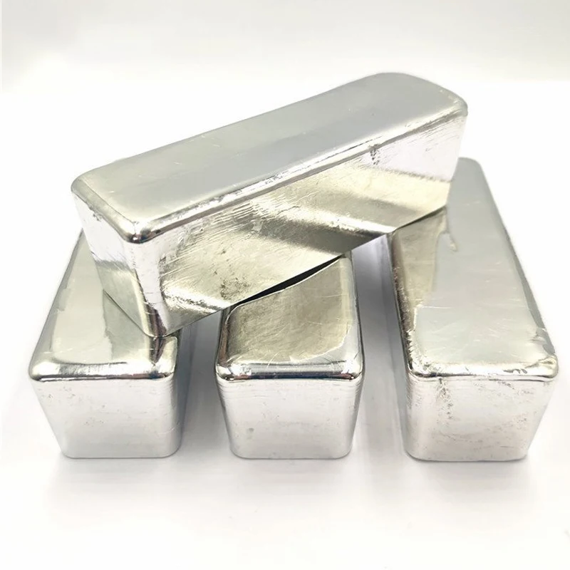 Manufacturer 99.995% 4N5 Indium In Ingot 1kg price 5n 6n 99.99% indium metal