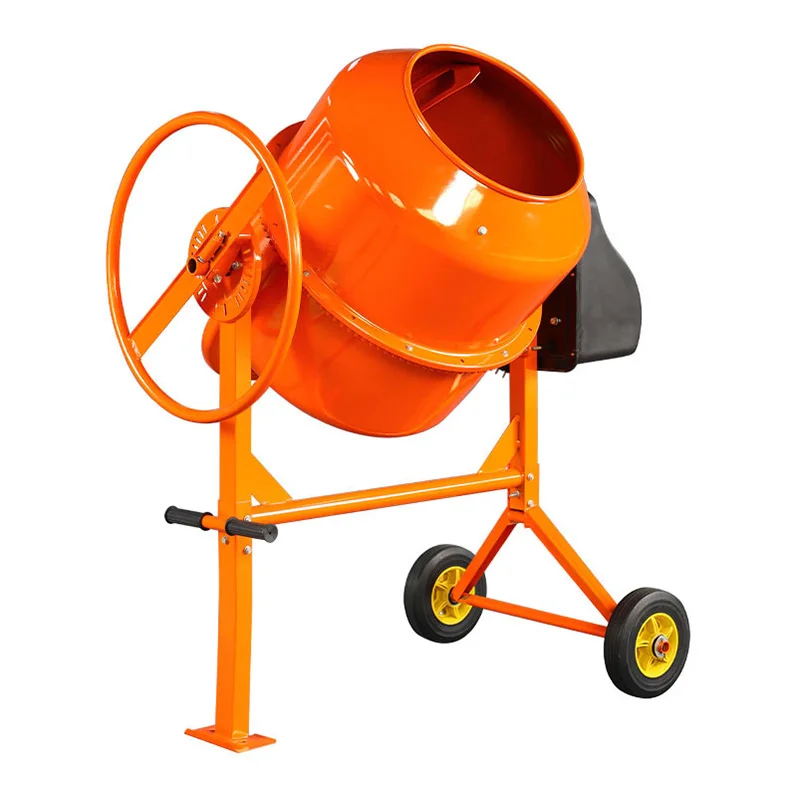 Factory Supply Self Loading Concrete Mixer With Pump Pan Type Concrete Mixer Concrete Mixers 220l