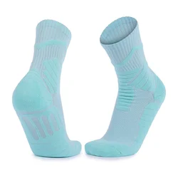 Hot selling New Non Slip Basketball Socks Extra Cushion Basketball Socks White Socks Basketball