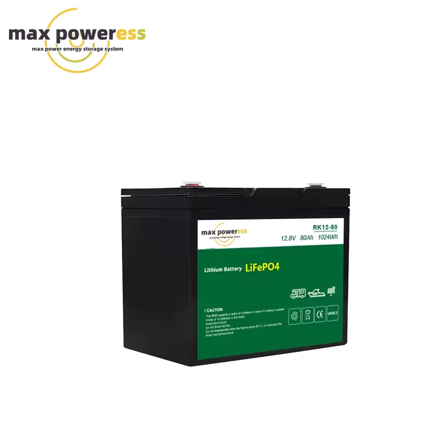 Max Power12v80ah Высоковольтный литий-ионный аккумулятор постоянного тока система хранения энергии на солнечных батареях для домов