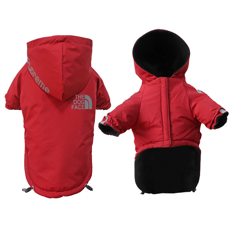 Winter Pet Dog Clothes Super Warm Jacket Thicker Cotton Coat Waterproof Small Dogs Pets Clothing For French Bulldog Puppy