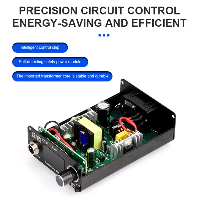 Высокое качество T12 110V-240V портативный сварочный стол Ремонт паяльная станция портативная сварочная ремонтная машина