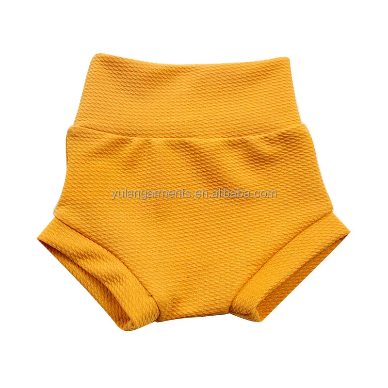 2023 Little Girl Bummies Shorts Pants Solid Colorful Velvet Soft Kids Clothes Shorts Boutique Children Bummies Pants