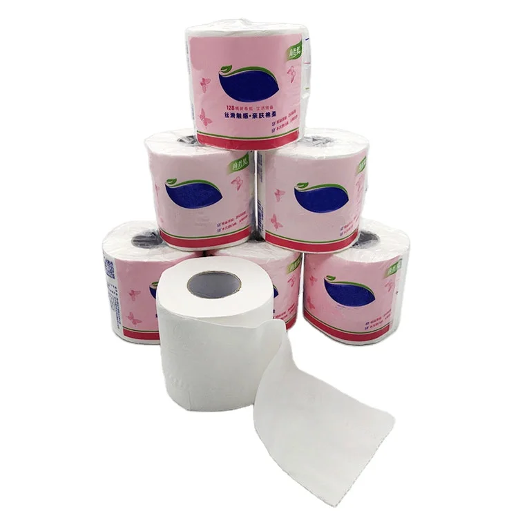 Qingdao Port Recycled Virgin Tissue Paper Higiene for Bathroom and Public Place Cheap price low price wholesale