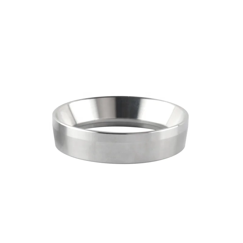 Customize Logo Brand Coffee Powder Filter Ring Espresso Dosing Funnel Magnetic Stainless Steel Dosing Ring
