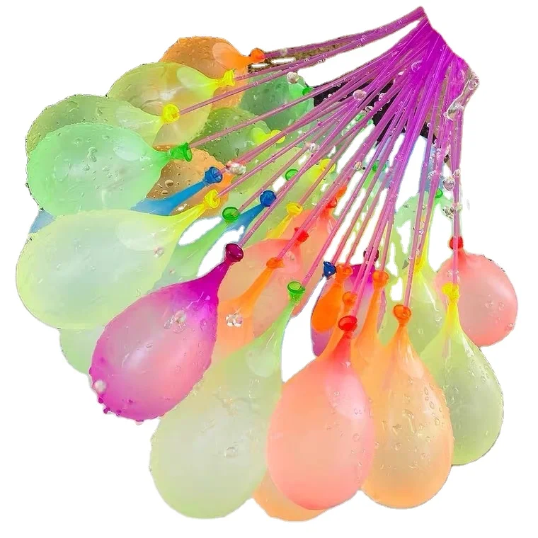 Hot Sale 3 Bunch Easy Rapid Quick Fill Magic Self Sealing Water Balloon 111 Ball Bomb Boobs Quick Fill For Water Fighting Game