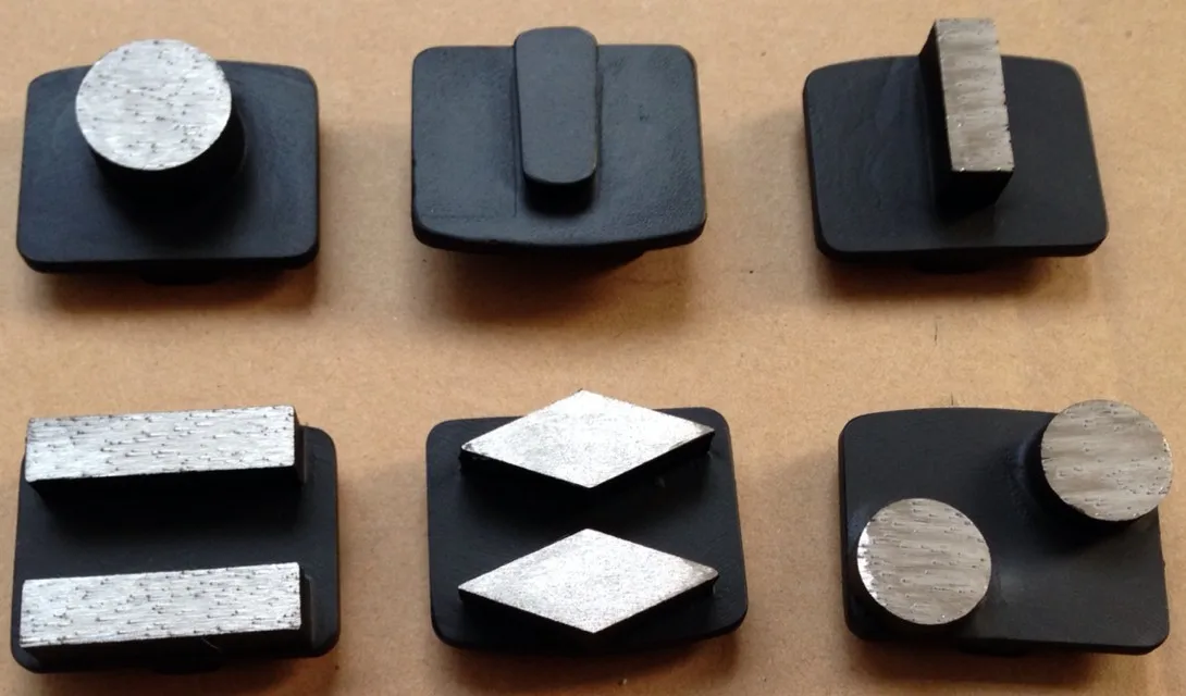 Diamond Concrete Grinding Discs for Husqvarna Redi-Lock Medium Bond Diamond Grinding Segments