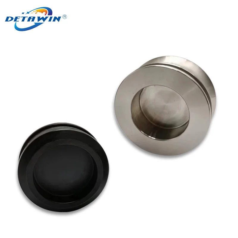 Polished Satin Finish Round Glass Door Pull Handle Bathroom Shower Door Hardware Fitting