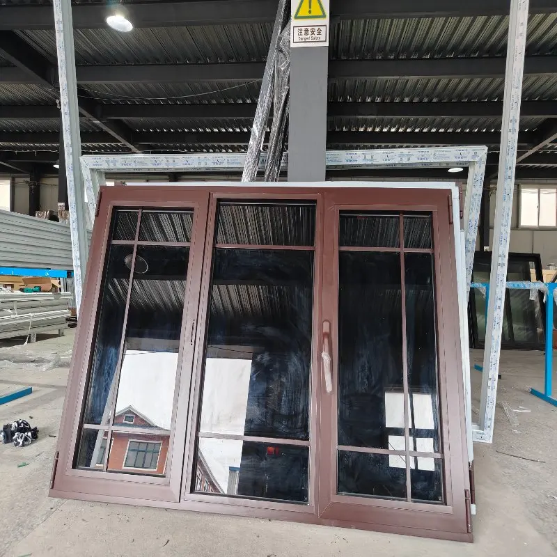 Deer  Aluminum Profile Windows and Doors Energy Star Glass triple casement windows Best Tilt and Turn Windows