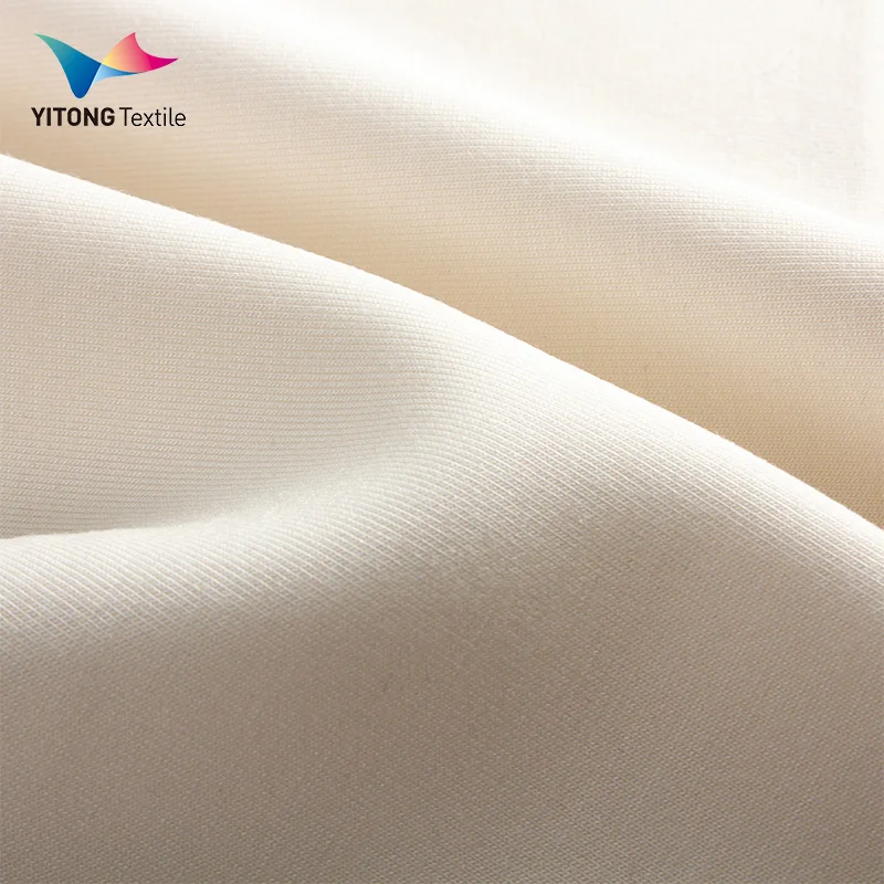 Eco-friendly Knitted Fabric Modal Polyester Fabric 55% Modal 39% Polyester 6% Spandex Fabric for Hoodie Sweatshirt