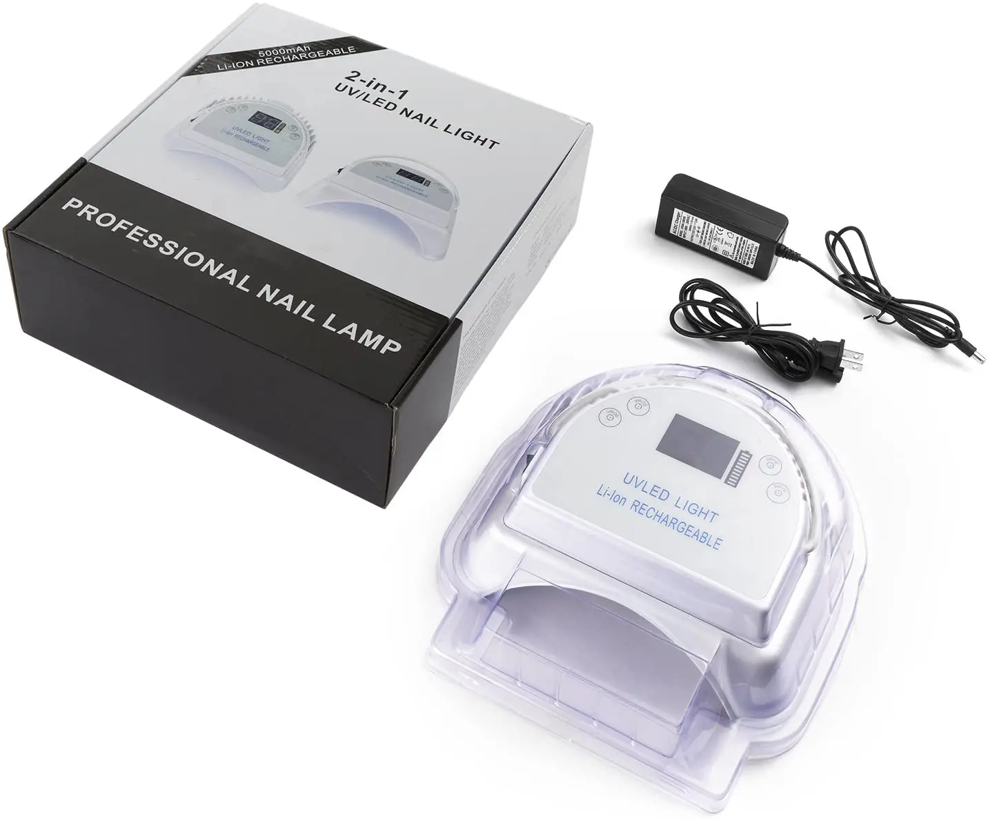 64w Pro лечения беспроводной светодиодный свет перезаряжаемый Аккумуляторный солнца УФ led ногтей Гель-лак для лампа салонного маникюра