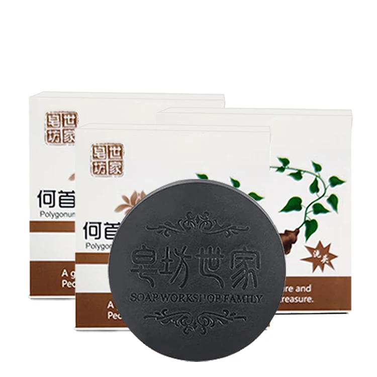 Deep Cleaning Containment Mite Free More Voluminous White Hair Turns Black Dandruff Removal Polygonum Multiflorum Soap