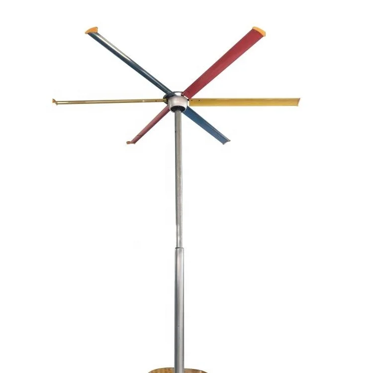 Hot Selling Aluminum Blades Electric Hvls Industrial Floor Stand Cooling Fan