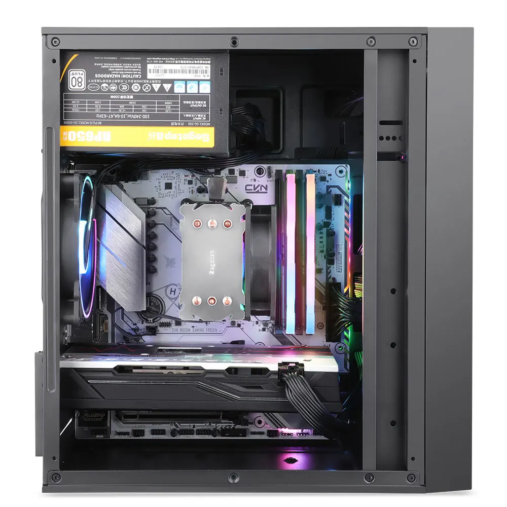 Segotep JIANGUO W1 M-ATX/ITX домашнего офиса Mute чехол акриловые ПК для стол матовая