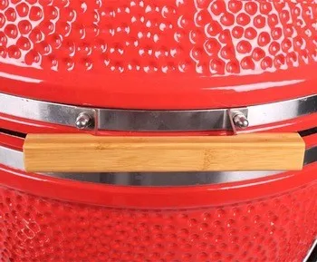 MCD 13Inch Smokeless BBQ Grill Table Kamado Ceramic 3Leg Standing Barbecue Grill For Smokers Grills Pizza Oren  wh