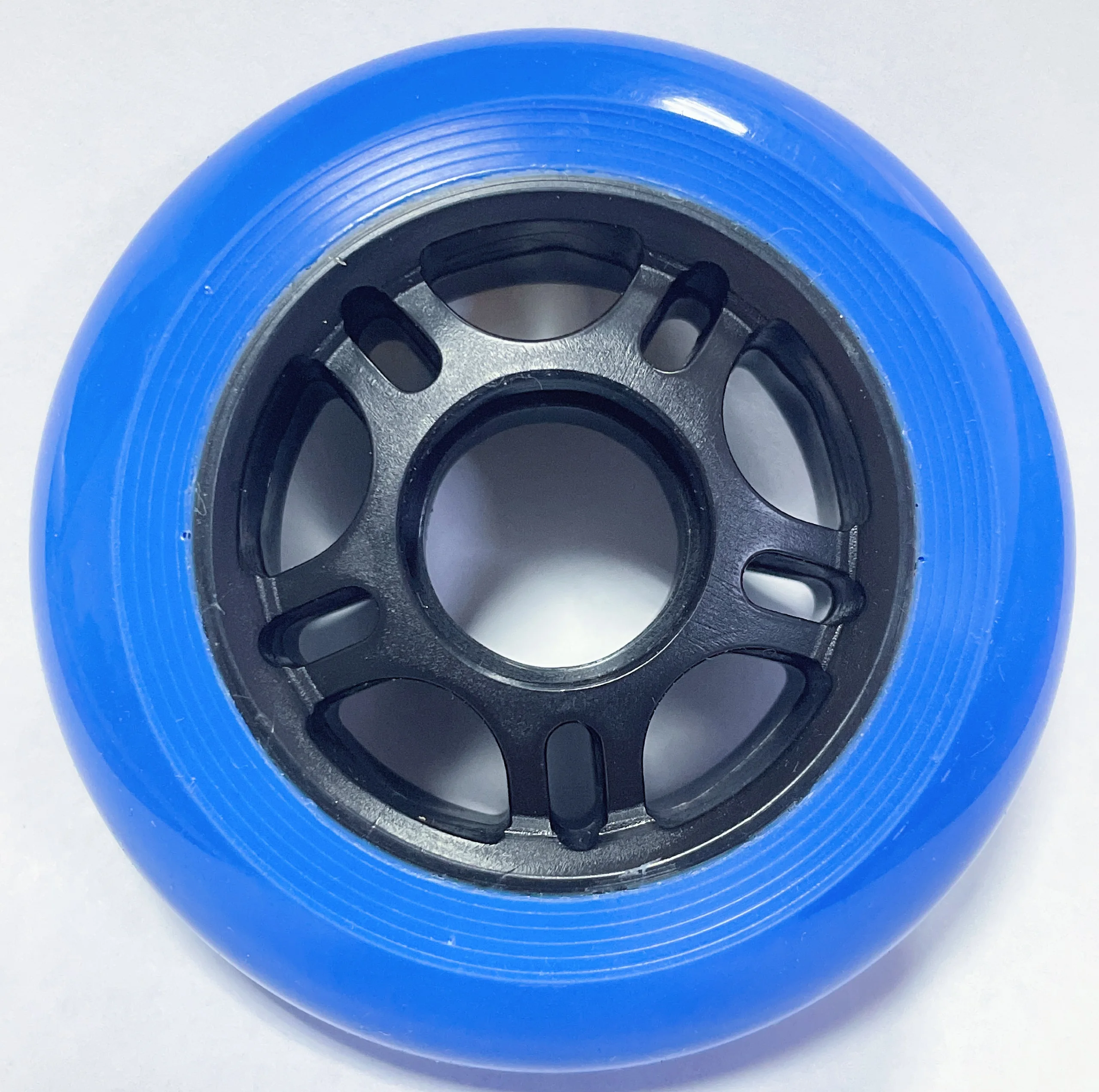 factory wholesale PU skate wheels inline skate wheels hockey skate wheels 80A-85A 80mm x 24mm for teenagers/adults skate shoes