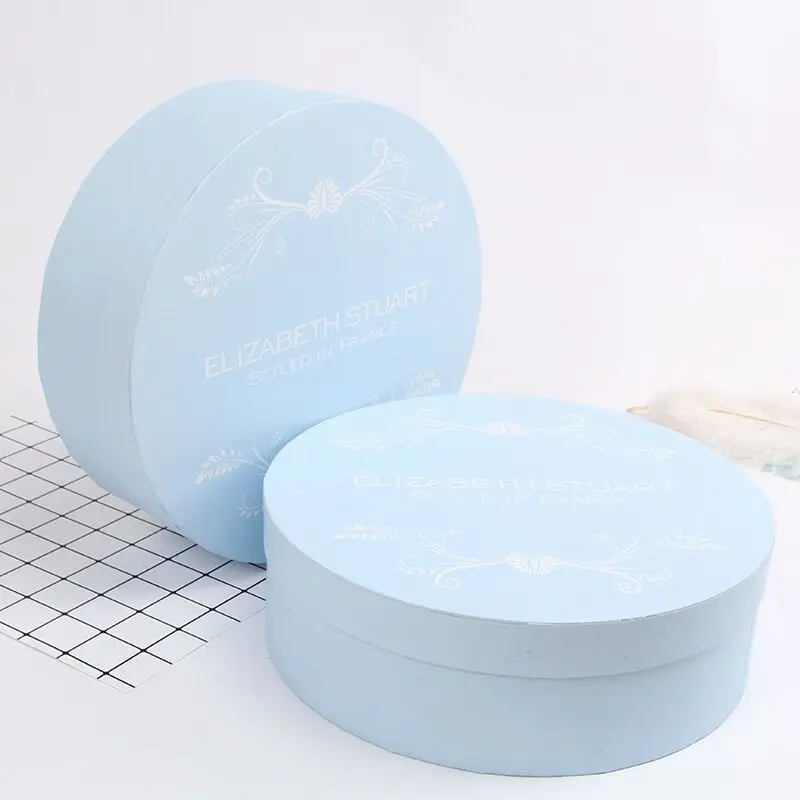 
Round Cylinder Cardboard Paper Wedding Candy Packaging Box Gift Packaging Box 