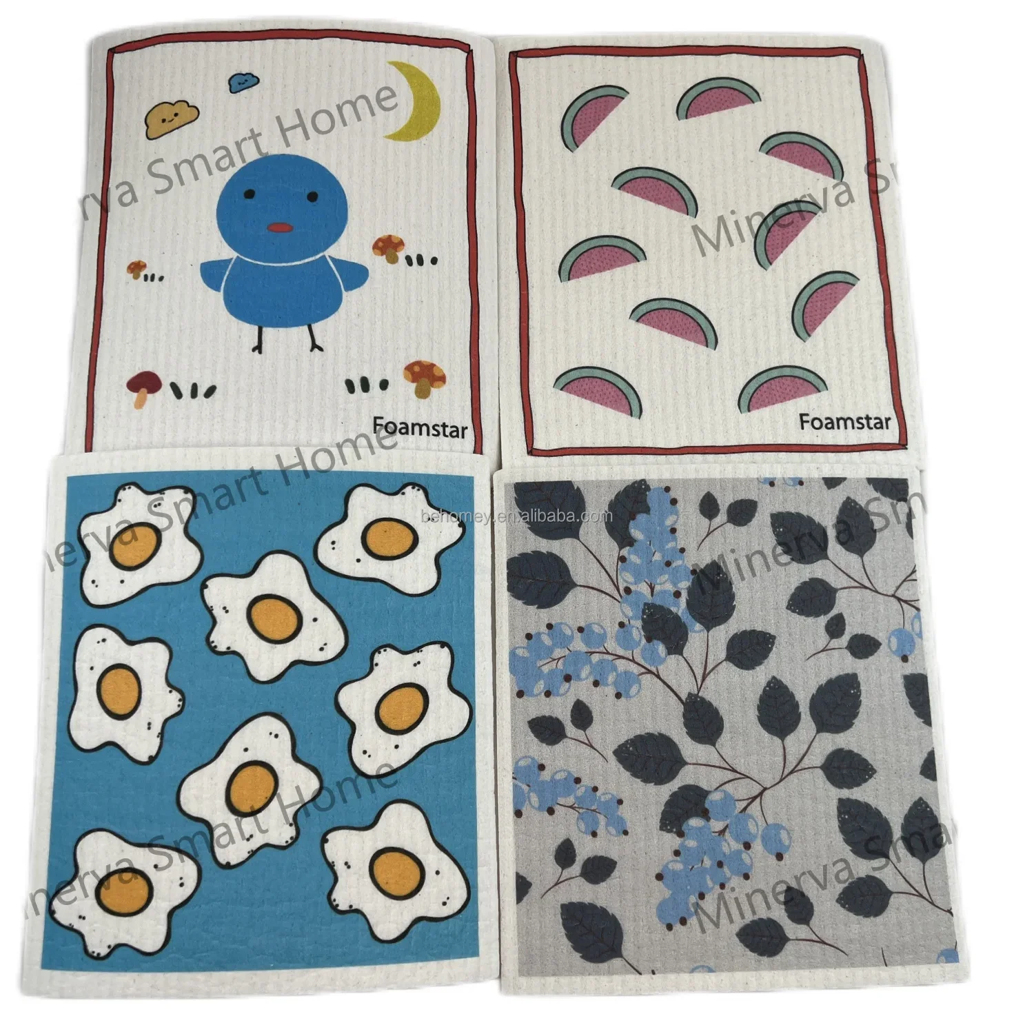 2023 Wholesale Swedish Cellulose Dish Cloth Sponge Household Cleaning Large Cellulose Sponge Cellulose Fiber For Sponge